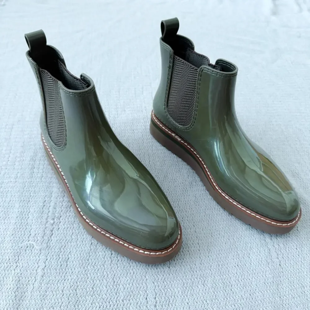 Cougar Green Waterproof Kensington Chelsea Ankle Boot - Size 7